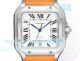 THB Factory Swiss Copy Santos De Cartier 39.8mm Black Dial Leather Strap Watch (2)_th.jpg